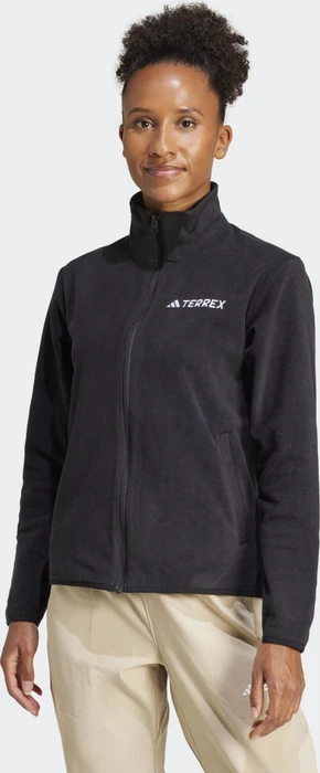adidas Terrex Multi Essentials Fleece Jacke schwarz (Damen)