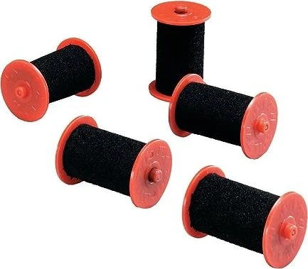 Herlitz Ersatzfarbrolle für Preisauszeichner, schwarz, 5 Stück