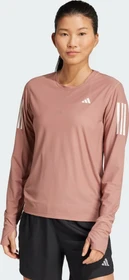 adidas Own The Run Laufshirt langarm warm clay (Damen)