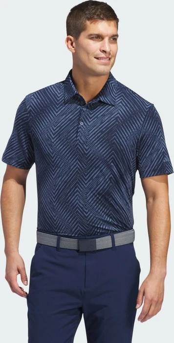 adidas Ultimate365 Allover Print Poloshirt kurzarm collegiate navy/preloved ink (Herren)