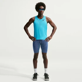 Nike AeroSwift Tight Laufhose kurz baltic blue/black/old royal (Herren)