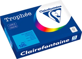 Clairefontaine Trophée Universalpapier matt karibikblau, A4, 120g/m², 250 Blatt
