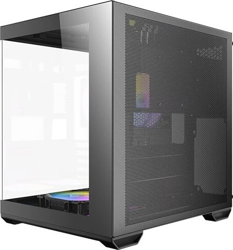 Antec CX60M ARGB, schwarz, Glasfenster