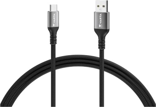 Varta Speed Charge & Sync Cable USB A - USB Type C 2m schwarz