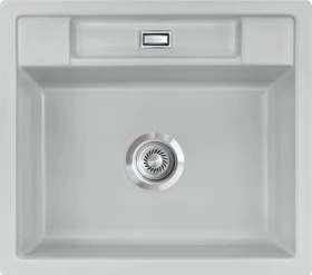 systemceram Bela 57 F Einbau Becken mittig titan