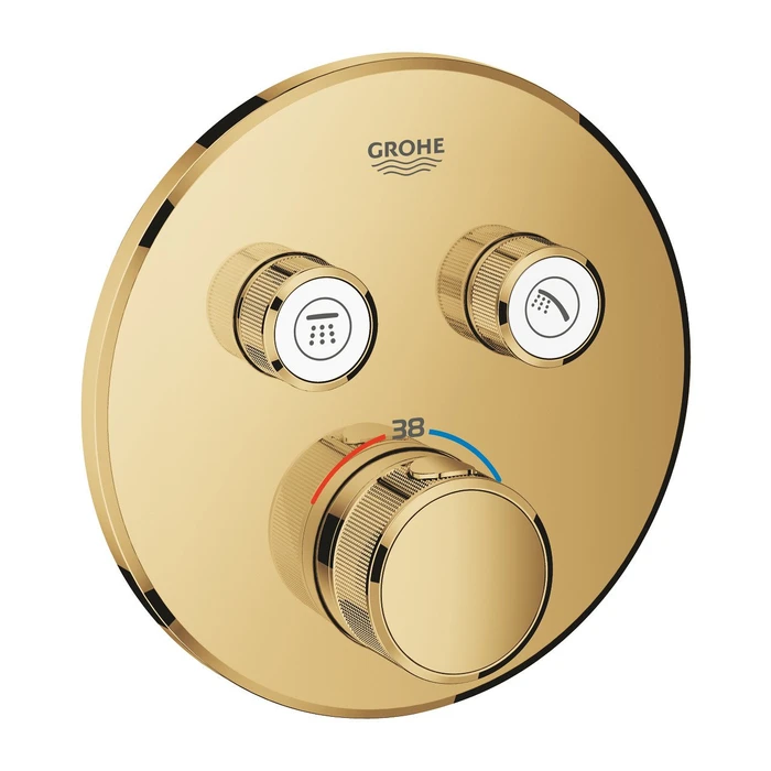 Grohe Grohtherm SmartControl Thermostat mit 2 Ventilen cool sunrise