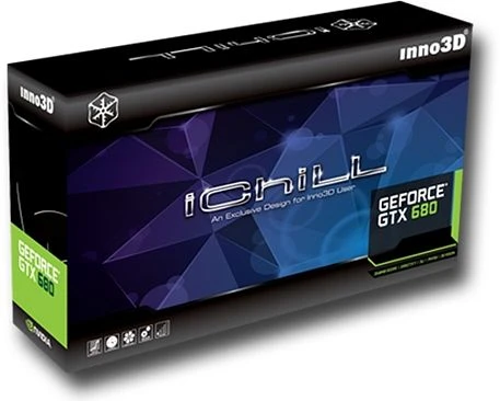 INNO3D GeForce GTX 680 iCHILL HerculeZ 3000, 4GB GDDR5, 2x DVI, HDMI, DP