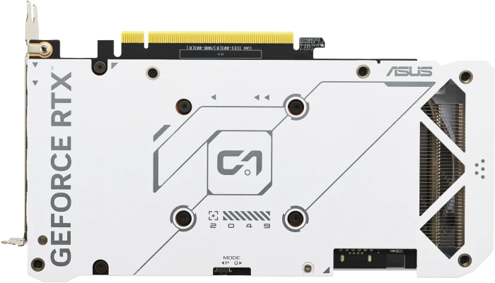 ASUS Dual GeForce RTX 4070 SUPER EVO White, DUAL-RTX4070S-12G-EVO-WHITE, 12GB GDDR6X, HDMI, 3x DP