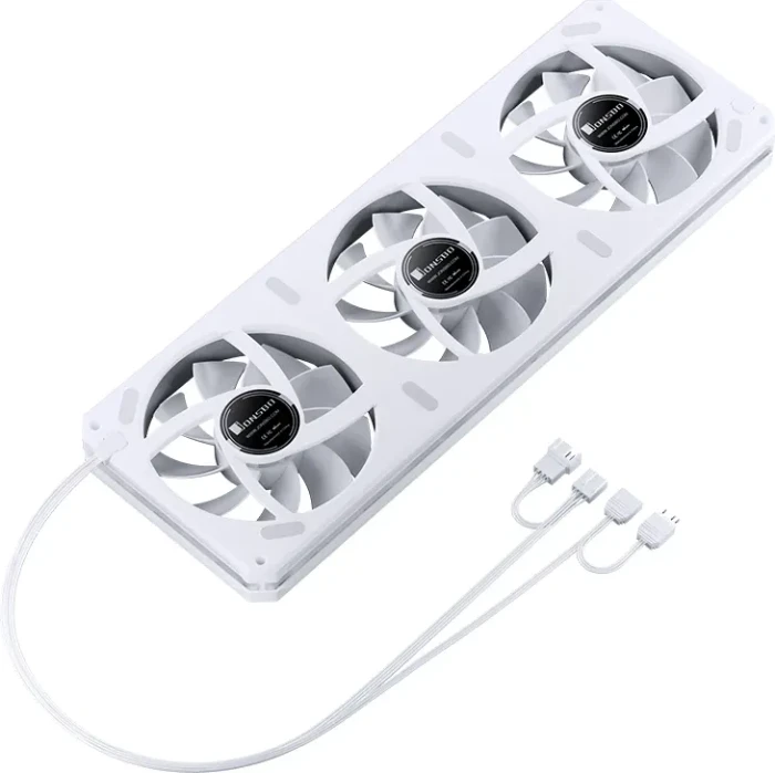 Jonsbo XA-360W, weiß, 3x 120mm