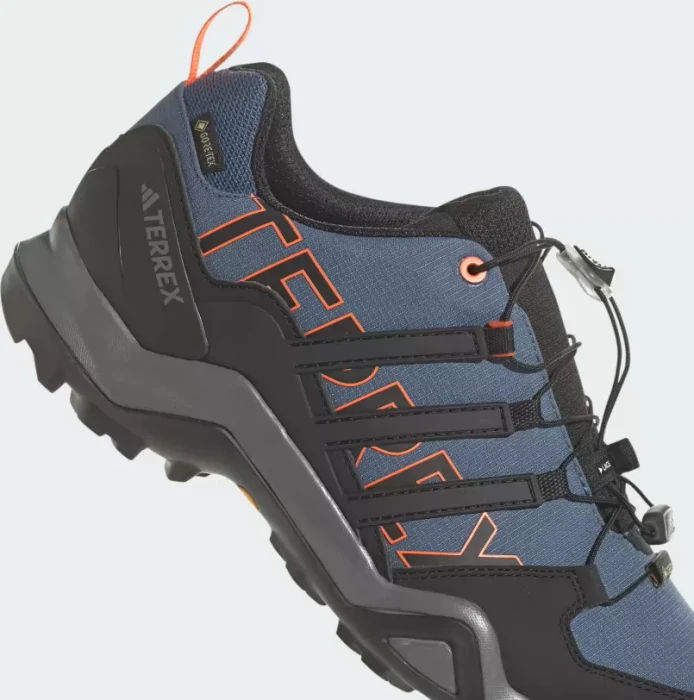 adidas Terrex Swift R2 GTX wonder steel/core black/semi impact orange (Herren)