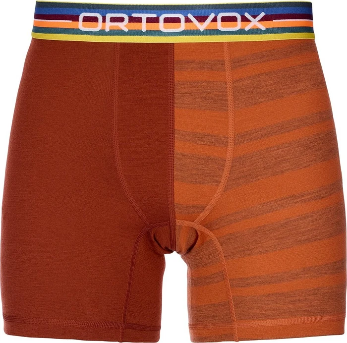 Ortovox 185 Rock'N'Wool Boxer Briefs desert orange (Herren)