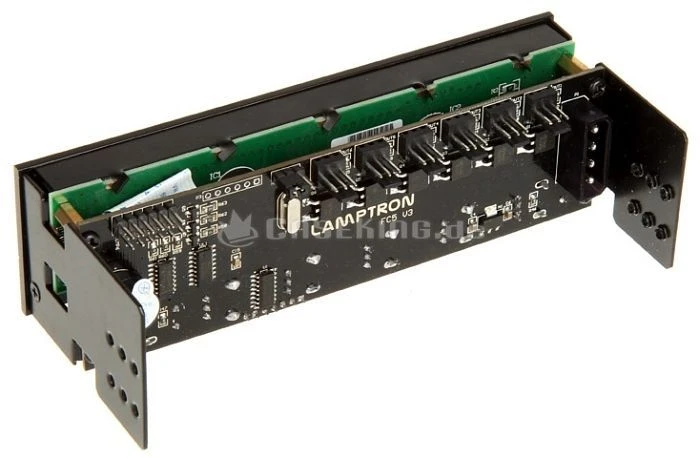 Lamptron FC5 V3, 5.25" Lüftersteuerung, 6-Kanal, schwarz