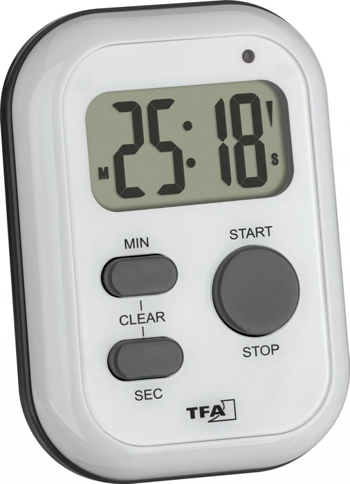 TFA Dostmann Digitaler Kitchen Timer und Stoppuhr