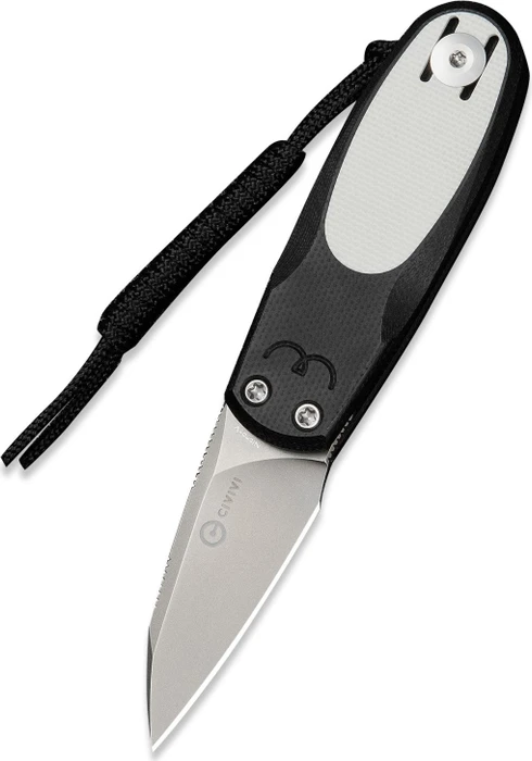 Civivi Purr Taschenmesser black/white g10/stonewashed nitro (C25054-2)