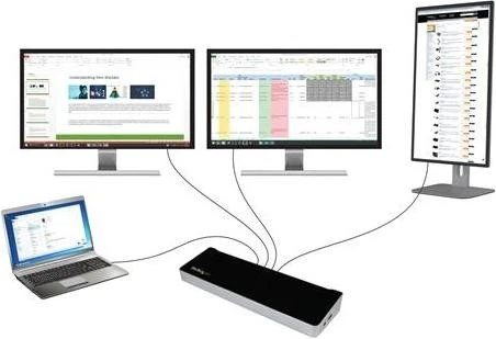 StarTech Triple-Video Docking Station