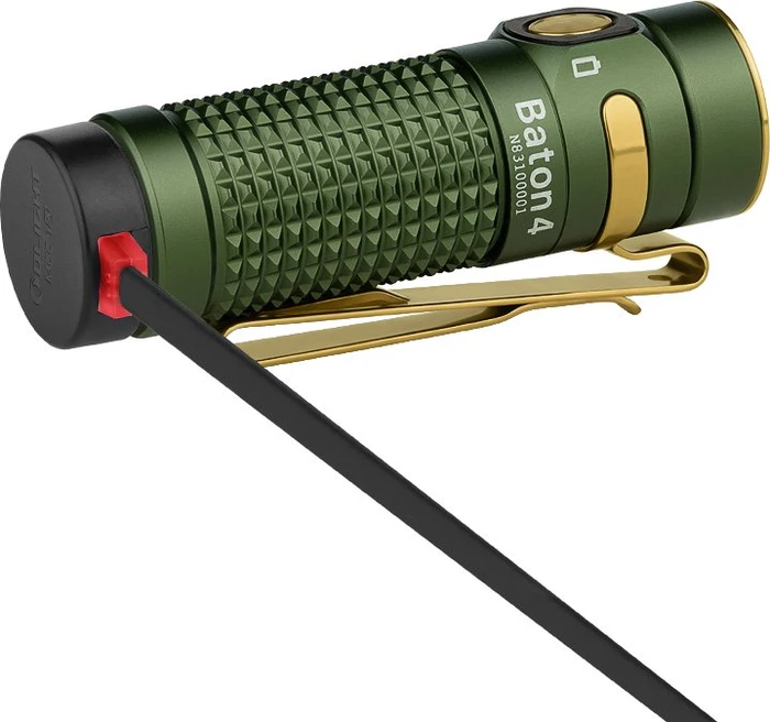 OLight Baton 4 Taschenlampe od green