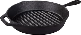 Tramontina Black Gusseisen Grillpfanne rund 28cm