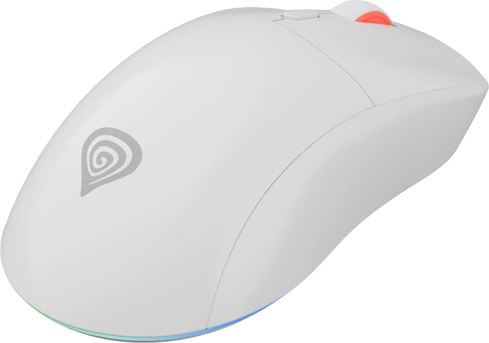 Genesis Zircon XIII Custom Wireless Gaming Mouse weiß, USB