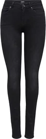 ONLY Skinny Mid Blush Jeans black denim (Damen)