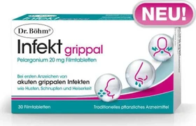 Dr. Böhm Infekt grippal Pelargonium 20 mg Tabletten, 30 Stück