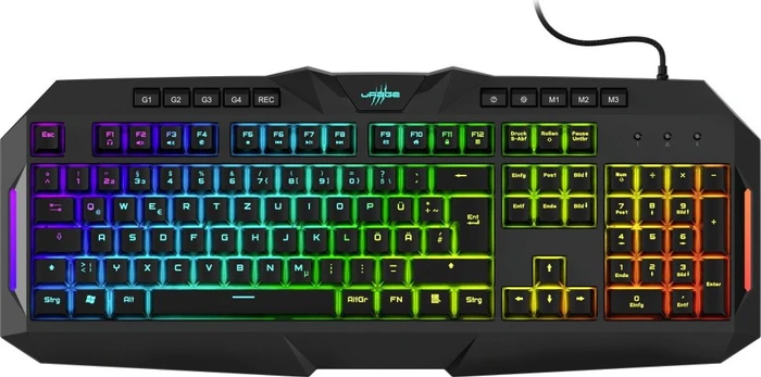 Hama uRage Exodus 700 Semi-Mechanical Gaming Keyboard, LEDs RGB, USB, DE