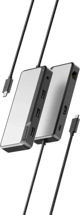 Alogic Fusion Pro GO USB-C Compact Dock, USB-C 3.0 [Stecker], V2
