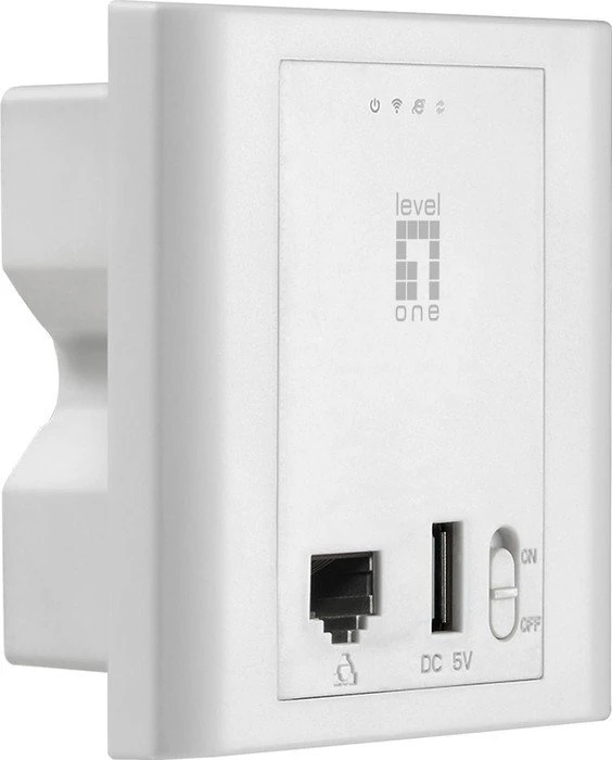 LevelOne WAP-6221, In-Wall Mount, Unterputz, Controller-based AP