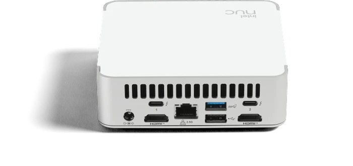 ASUS NUC 13 Pro Desk Edition Mini PC - Vivid Canyon - NUC13VYKi70QC / RNUC13VYKI70QC2, Core i7-1360P, 16GB RAM, 512GB SSD, EU-Netzkabel