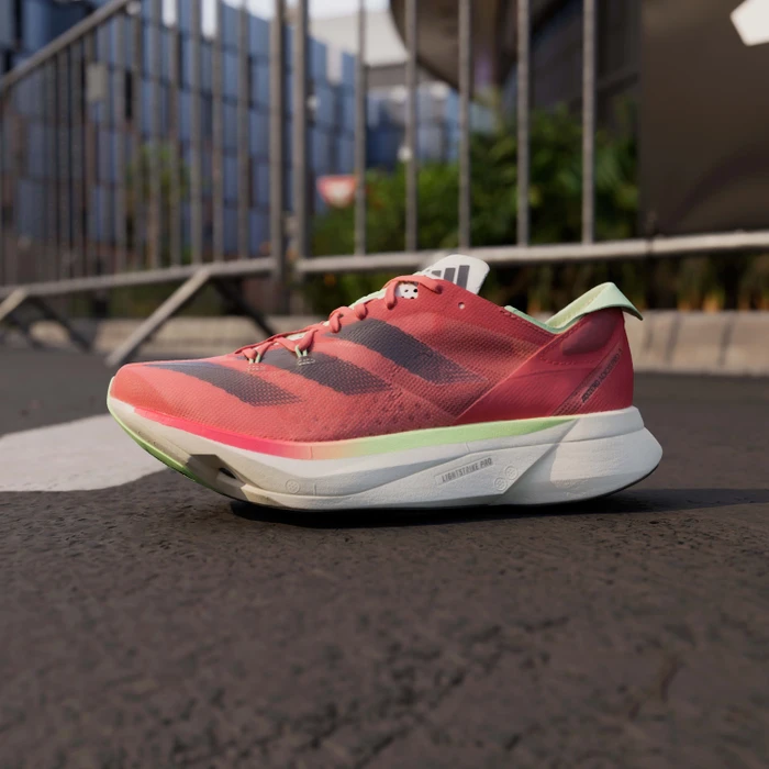 adidas Adizero Adios Pro 3 preloved scarlet/aurora metallic/solar red (Damen)