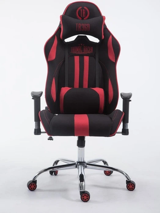CLP Racing Limit V2 Stoff Gamingstuhl, schwarz/rot