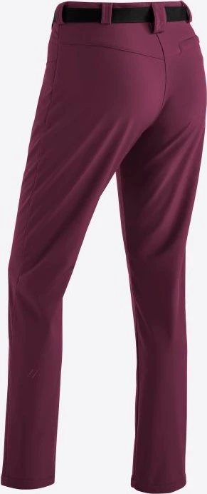 Maier Sports Perlit Hose lang cherry wine (Damen)