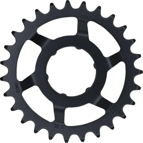KMC Steck-Zahnkranz 27 Zähne für Shimano breit schwarz