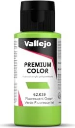 Vallejo Premium Airbrush Color green fluo, 60ml