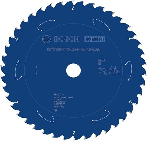 Bosch Professional Expert Wood Kreissägeblatt 42Z, 305x1.6x30mm, 1 Stück
