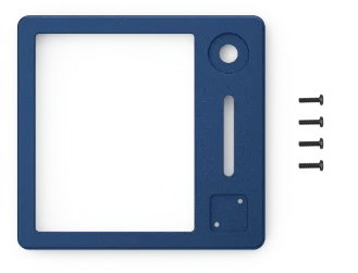 Glorious GMMK Numpad, Top Frame (Numpad), Metall (Aluminium, CNC-gefräst), Navy Blue