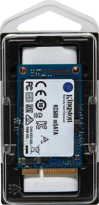 Kingston SSDNow KC600 256GB, MO-300 / mSATA 6Gb/s