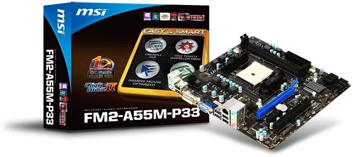 MSI FM2-A55M-P33 (AMD FM2)