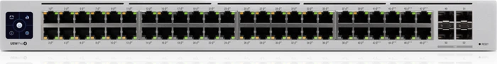 Ubiquiti UniFiSwitch Pro 48 Rackmount Gigabit Managed Switch, 48x RJ-45, 4x SFP+, 600W PoE++