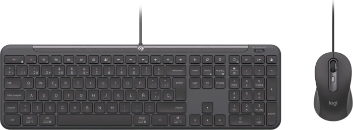Logitech MK620 Signature Slim Wired Combo for Business Graphite, USB-C, PT