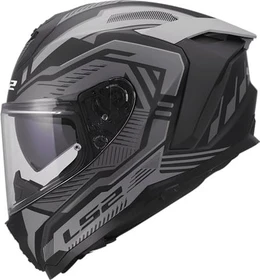 LS2 FF817 Challenger II Dravix grau/schwarz