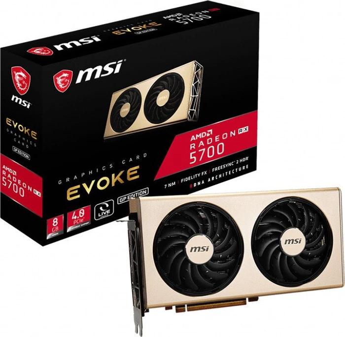 MSI Radeon RX 5700 Evoke GP, 8GB GDDR6, HDMI, 3x DP
