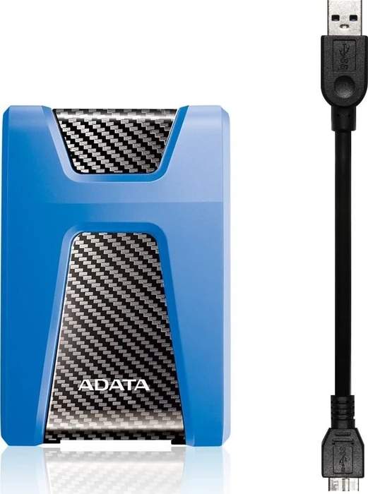 ADATA HD650, blau, 2TB, USB 3.0 Micro-B