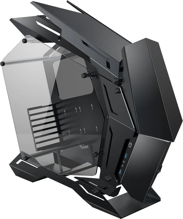 Jonsbo Mod3, schwarz, Glasfenster
