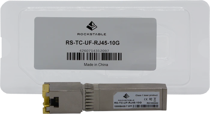 Rockstable Nachbau von Ubiquiti UF-RJ45-10G 10G LAN-Transceiver, RJ-45, SFP+