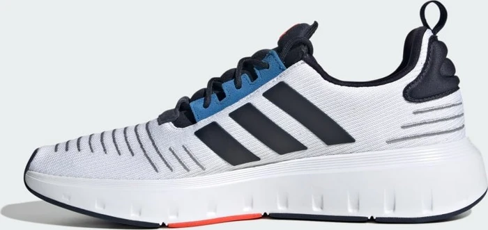 adidas Swift Run cloud white/legend ink/bright red (Herren)
