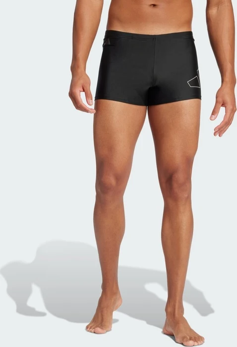 adidas Big Bars Badehose schwarz/weiß (Herren)
