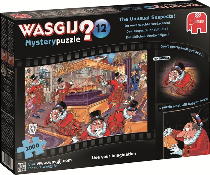 Jumbo Wasgij Mystery 12 Die üblichen Verdächtigen!