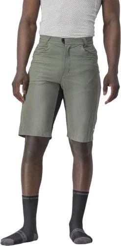 Castelli Unlimited Trail Baggy Fahrradhose kurz forest gray (Herren)