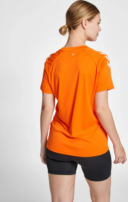 hummel Core XK Funktionsshirt kurzarm orange tiger (Damen)