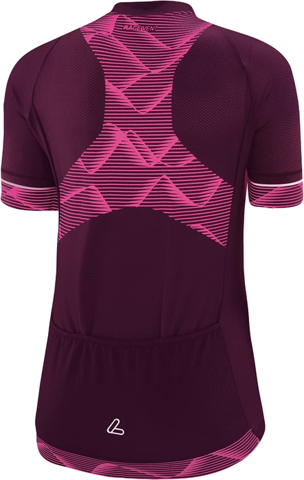 Löffler Full-Zip Vent Trikot kurzarm amethyst (Damen)
